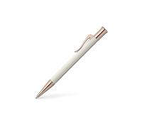 GRAF VON FABER-CASTELL Bolígrafo giratorio Guilloche Champagne Blush blanco