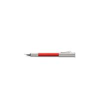 GRAF VON FABER-CASTELL Pluma estilográfica Guilloche India Red F rojo
