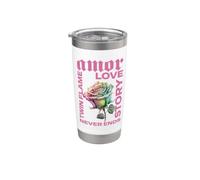 Gráfico de conexión de llama Vaso térmico de acero inoxidable de doble pared