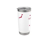 Gráfico patriótico de viaje con mapa y bandera de Japón Vaso térmico de acero inoxidable de doble pared