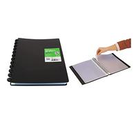 Grafoplás 39395010. Carpetas de Fundas Extraíbles, Grafo In, 50 Fundas + Recambio fundas extraibles, sistema In&Out, paquete de 10 fundas A4