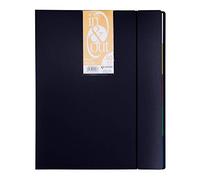 Grafoplás 39404010-Carpeta fundas extraibles, tamaño A4, color negro, 40 fundas