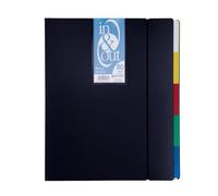 Grafoplás 39408010-Carpeta fundas extraibles, tamaño A4, color negro, 80 fundas