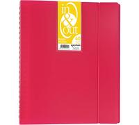 Grafoplás 39424054-Carpeta fundas extraibles, tamaño A4, color rosa, 40 fundas