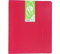 Grafoplás 39425054. Carpeta fundas extraibles, tamaño A4, color rosa, 50 fundas