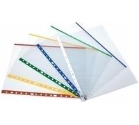 Grafoplás 5501060. caja 100 fundas transparentes multitaladro, a4, am