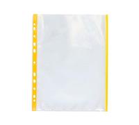 Grafoplas 5501160 - Fundas PP con indicador de color, A4, color amarillo