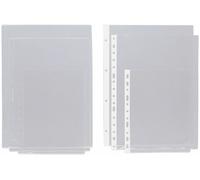 Grafoplas 5580070 - pack de 50 fundas reforzadas, 16 taladros, a4, pvc