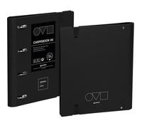 GRAFOPLAS CARPEBOOK 4 ANILLAS 25 MM A5 UNEQUAL MINIMAL NEGRO POLYFOAM UNEQUAL MINIMAL 3x19x22 Cms.