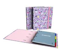GRAFOPLAS CARPEBOOK A4 4 ANILLAS 35MM B&B HAPPY 26 BITS&BOBS HAPPY 40x280x320 Cms.