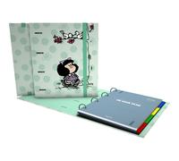 GRAFOPLAS CARPEBOOK A4 4 ANILLAS 35MM MAFALDA KISS 26 MAFALDA KISS 40x280x320 Cms.