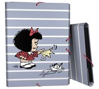 Grafoplas - Carpeta 3 Solapas Mafalda Boat, 35x26,5x2 cm, Tapa Dura