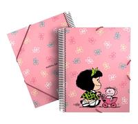 Grafoplas - Carpeta 30 Fundas Plastico A4, Mafalda Baby Cart, Maxiplás