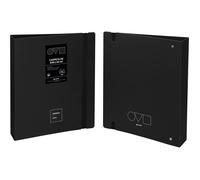GRAFOPLAS CARPETA 4 ANILLAS 40 MM A4 UNEQUAL MINIMAL NEGRO POLYFOAM CAJA:2 unidades UNEQUAL MINIMAL 5x21x29 Cms.