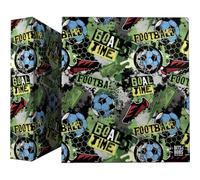 Grafoplas - Carpeta Anillas A4, 4 Argollas Mixtas 40mm, Bits&Bobs Goal Time, FSC