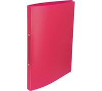 Grafoplas - Carpeta Anillas A4 Flexible y Ligera, Rosa Fucsia, Tapa Plástica Semirrígida, Argollas Redondas 16mm, Modelo Colorgraf, 25x32x2,1cm, Perfecta como Material Escolar y de Oficina