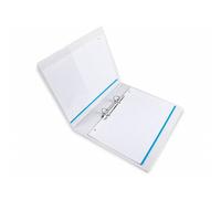 GRAFOPLAS- CARPETA CANGURO PVC 4X40MM BLANCO A4 CON BOLSA INTERIOR XS