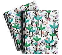 Grafoplas - Carpeta con 30 Fundas Transparentes, A4, Espiral, Tapas Polipropileno, Cierre Gomas, Incluye Sobre Transparente, Colección Freelife, Zebra