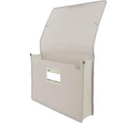 Grafoplás - Carpeta con Fuelle Maxi y Gomas, Tamaño A4+, 26x34,5x8cm, Arena, Capacidad Extra para Documentos Folio, Colección Papelería Like, Perfecto Material Escolar y de Oficina