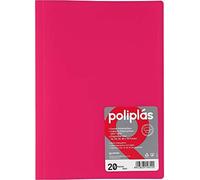 Grafoplás carpeta con fundas - 20 fundas transparentes - tapas plást