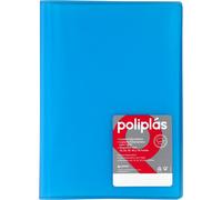 Grafoplás carpeta con fundas - 40 fundas transparentes - tapas plást