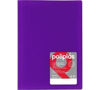 Grafoplás carpeta con fundas - 40 fundas transparentes - tapas plást