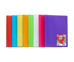 Grafoplás carpeta con fundas - 40 fundas transparentes - tapas semi-r