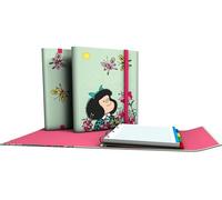 Grafoplas - carpeta con recambio y solapa, incluye separadores, 4 anil