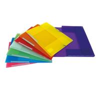 Grafoplas - carpeta de polipropileno con gomas y 3 solapas, color verd