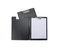 Grafoplás Carpeta F Clip Troquelado Bolsa, Negro