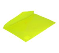 GRAFOPLAS CARPETA FOLIO BROCHE ECOPLAS PP FLUOR OPACA AMARILLO CAJA:12 unidades VARIOS PAPELERIA