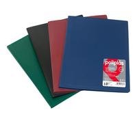 Grafoplas - carpeta fundas plastico, 20 forros transparentes, tamaño