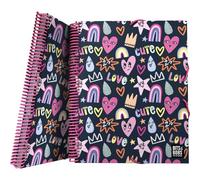 Grafoplas - Carpeta Fundas Plastico A4, 30 Forros, Bits&Bobs Cute Maxiplás