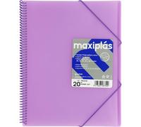 Grafoplas - carpetas de fundas plastico a4 - 20 fundas transparentes -
