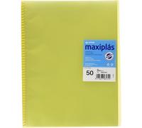 Grafoplas - carpetas de fundas plastico a4 - 50 fundas transparentes -