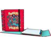 Grafoplas - Colección Katuki Saguyaki Carpeta de 4 Anillas y Recambio, Modelo Monster Pirate, A4