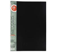 Grafoplas - Élite Carpetas con Fundas A3, 20 Forros Transparentes Cristal