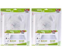 Grafoplás Fixo Cover 01014600. Blister de 5 Forra Fácil Eco con solapa ajustable de 310 x 520 mm (Paquete de 2)
