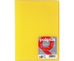 Grafoplas i carpeta con fundas plastico i 10 fundas transparentes i ta