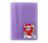 Grafoplas i carpeta con fundas plastico i 20 fundas transparentes i ta