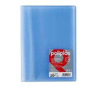Grafoplas i carpeta con fundas plastico i 20 fundas transparentes i ta