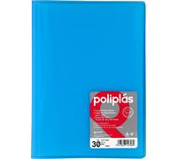 Grafoplas i carpeta con fundas plastico i 30 fundas transparentes i ta