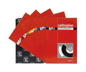 Grafoplás - pack 10 papel copia - azul - 21x33cm - para hacer copias