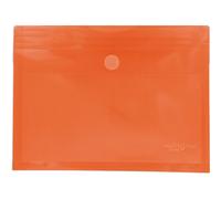 Grafoplas - Pack 5 Carpetas Sobre Tamaño Folio + con Fuelle 30mm, Color Naranja, 33,5x25cm, Cierre Textil Adhesivo, Gran Capacidad, Perfecto para Documentos a4 y Folio, Colección Multiline