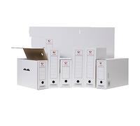 Grafoplas - Pack de 50 Cajas de Archivo Definitivo Cartón, Folio Prolongado