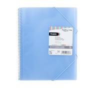 Grafoplas - Portafolios A4 Plastico, 30 Fundas Transparentes, Multiline