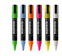 GRAFOPLAS ROTULADOR TIZA LIQUIDA RT1 PUNTA CONICA SURTIDO PACK 6 UDS VARIOS PAPELERIA 21x116x140 Cms.