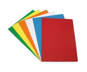 GRAFOPLAS Subcarpeta de Cartulina 240g A4 Blanco Paquete de 5