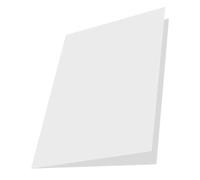 Grafoplás Subcarpeta en Cartulina A4 180gr Blanco FSC (Paquete de 50 Uds.)