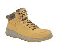 Grafters - Botas de Seguridad de Nobuck con Cordones para Hombre